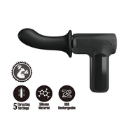 Pretty Love - DJ Scholar - Thrusting Massager - Black-Erotiekvoordeel.nl