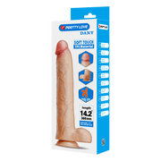 Pretty Love - Dany - Dildo Super Grande - 36 cm - Colore Pelle Chiaro-Erotiekvoordeel.nl