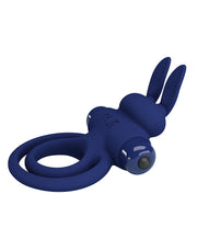 Pretty Love - Darey - Rabbit Cock Ring - Dark Blue - Erotiekvoordeel.nl