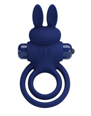 Pretty Love - Darey - Rabbit Cock Ring - Dark Blue-Erotiekvoordeel.nl