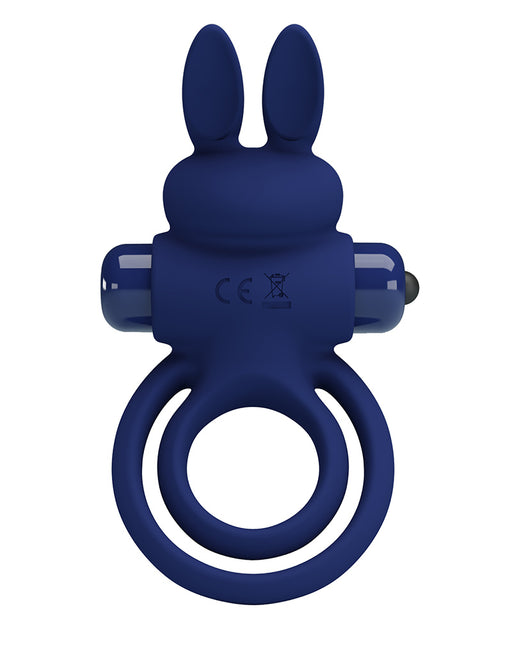 Pretty Love - Darey - Rabbit Cock Ring - Dark Blue-Erotiekvoordeel.nl
