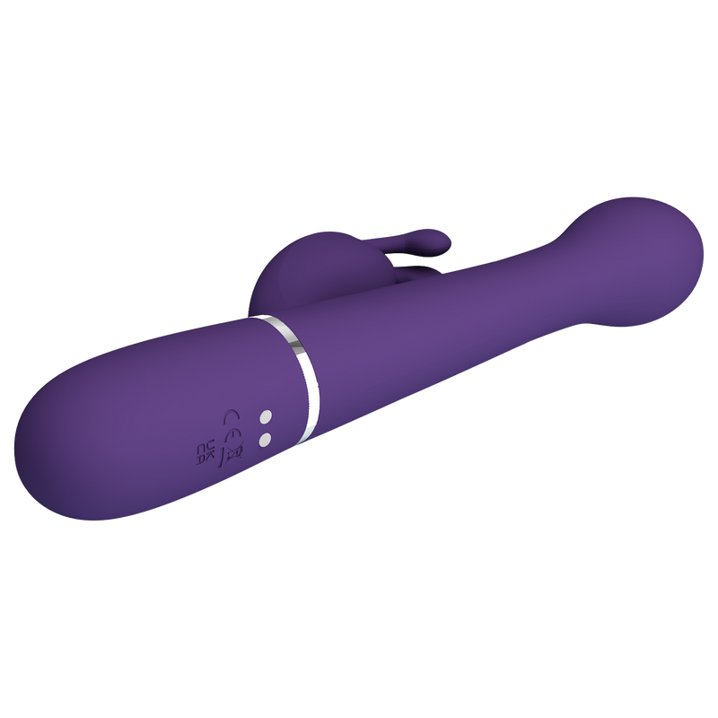 Pretty Love - Dejon - Vibromasseur Rabbit - Violet-Erotiekvoordeel.nl