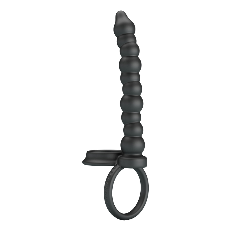 Pretty Love - Dillion - Anillo anal con bolas - Negro-Erotiekvoordeel.nl