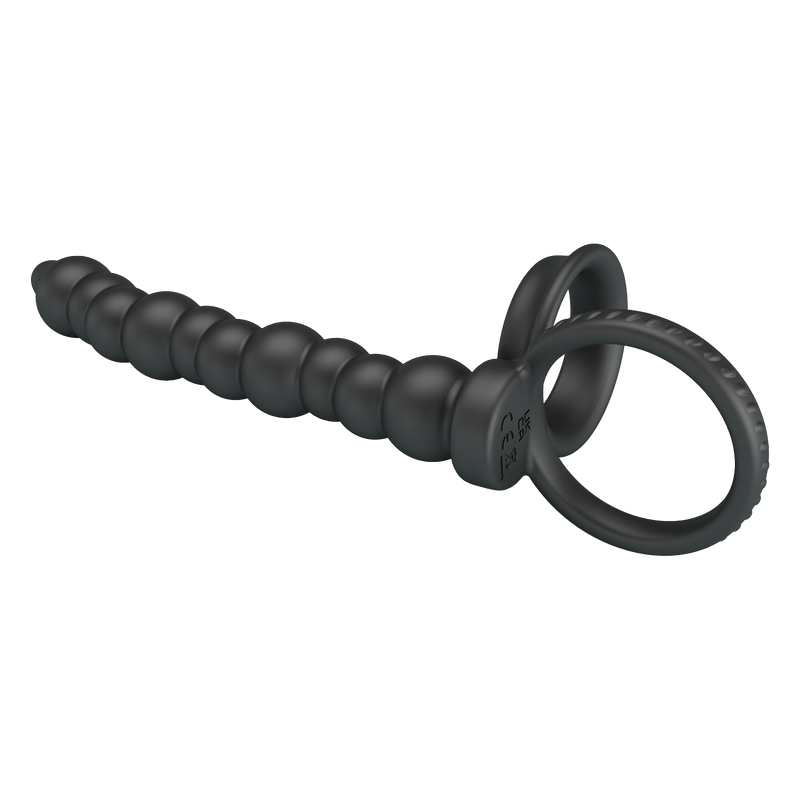 Pretty Love - Dillion - Anillo anal con bolas - Negro-Erotiekvoordeel.nl