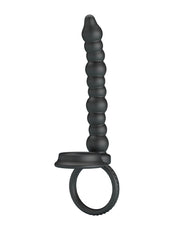 Pretty Love - Dillion - Anillo para el pene con bolas anales - Negro - Erotiekvoordeel.nl