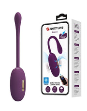 Pretty Love - Doreen - E-stim Vibrerend Eitje - Electrosex - Met App Control - Paars-Erotiekvoordeel.nl