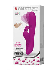 Pretty Love - Dylan - Rabbit Vibrator - Roze-Erotiekvoordeel.nl