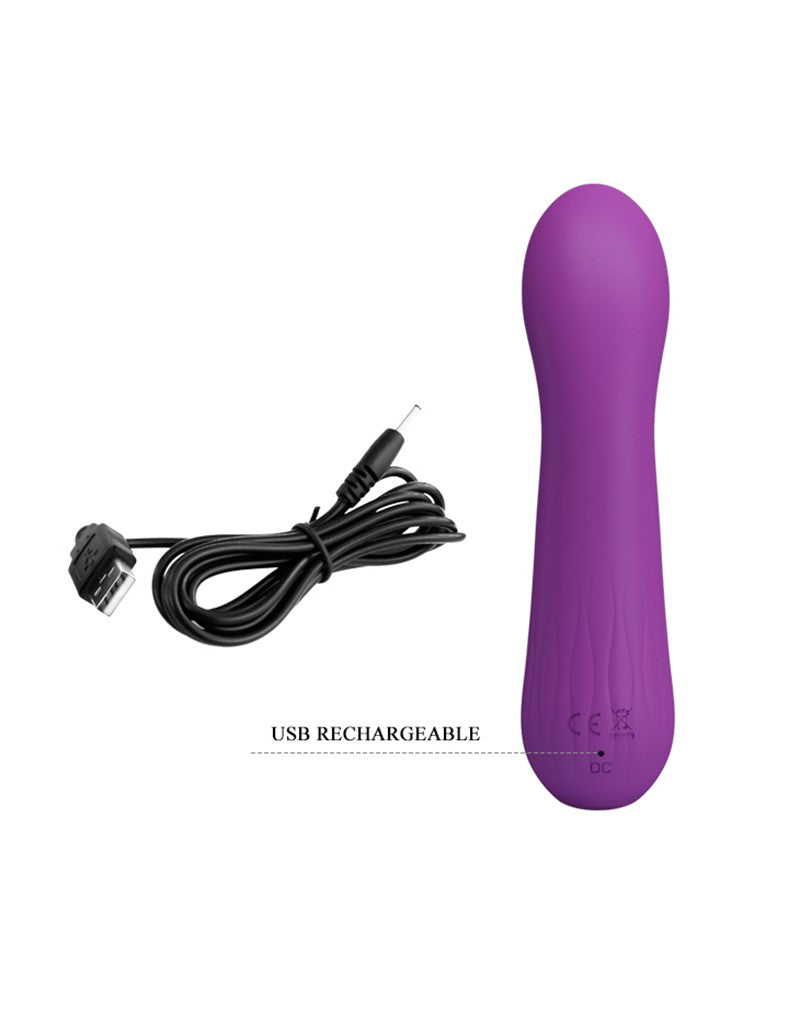 Pretty Love - Faun - Buigzame G-Spot Vibrator - Paars-Erotiekvoordeel.nl