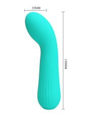 Pretty Love - Faun - Flexible G-Spot Vibrator - Turquoise-Erotiekvoordeel.nl