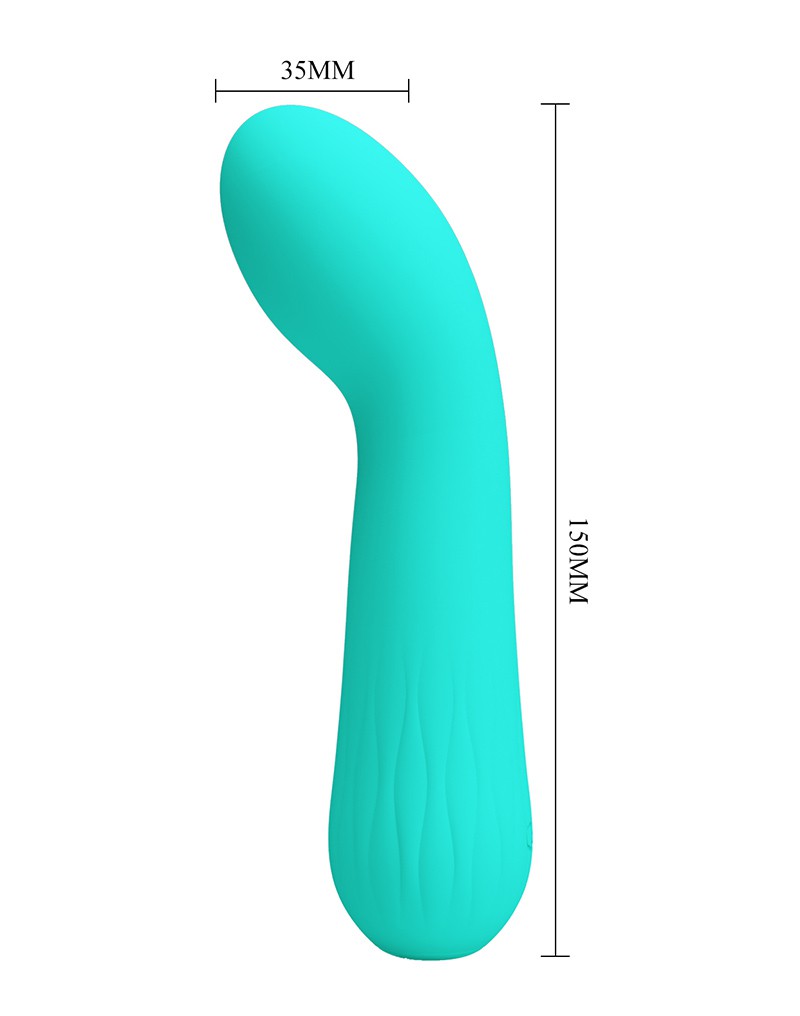 Pretty Love - Faun - Flexible G-Spot Vibrator - Turquoise-Erotiekvoordeel.nl
