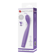 Pretty Love - Hilary - Vibrador flexible para el punto G - Morado - Erotiekvoordeel.nl