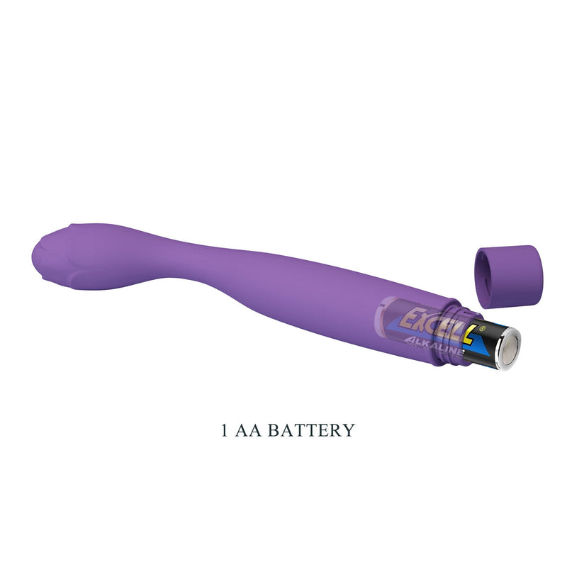 Pretty Love - Hilary - Vibrador flexible para el punto G - Morado - Erotiekvoordeel.nl