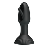 Pretty Love - Hubert - Plug anale vibrante - Vibratore anale - Con linguetta oscillante - Nero - Erotiekvoordeel.nl