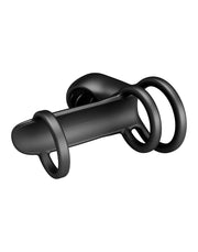 Pretty Love - Jammy - Cockring Vibrator met Clitoris Stimulator - Zwart - Unieke Drievoudige Ringontwerp-Erotiekvoordeel.nl