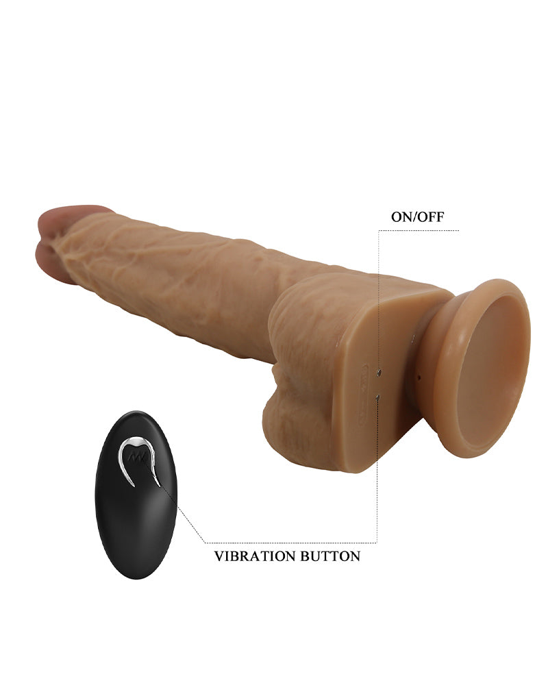 Pretty Love - Jonathan - Thrusting Vibrator that Feels Lifelike - Medium Skin Tone-Erotiekvoordeel.nl