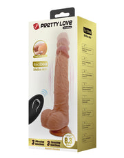 Pretty Love - Jonathan - Thrusting Vibrator that feels lifelike - Medium Skin Tone-Erotiekvoordeel.nl