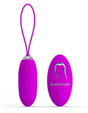 Pretty Love - Julia - Vibrerend Eitje met Extra Stimulerende Ribbel - Dieproze-Erotiekvoordeel.nl