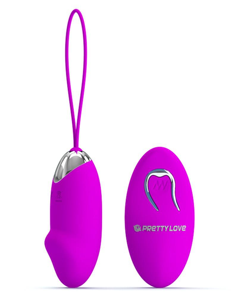 Pretty Love - Julia - Vibrerend Eitje met Extra Stimulerende Ribbel - Dieproze-Erotiekvoordeel.nl