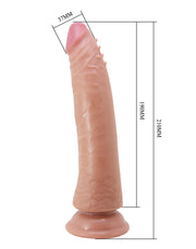 Pretty Love - Kable - Gode réaliste Sliding Skin - 21 cm - Couleur peau moyenne - Erotiekvoordeel.nl