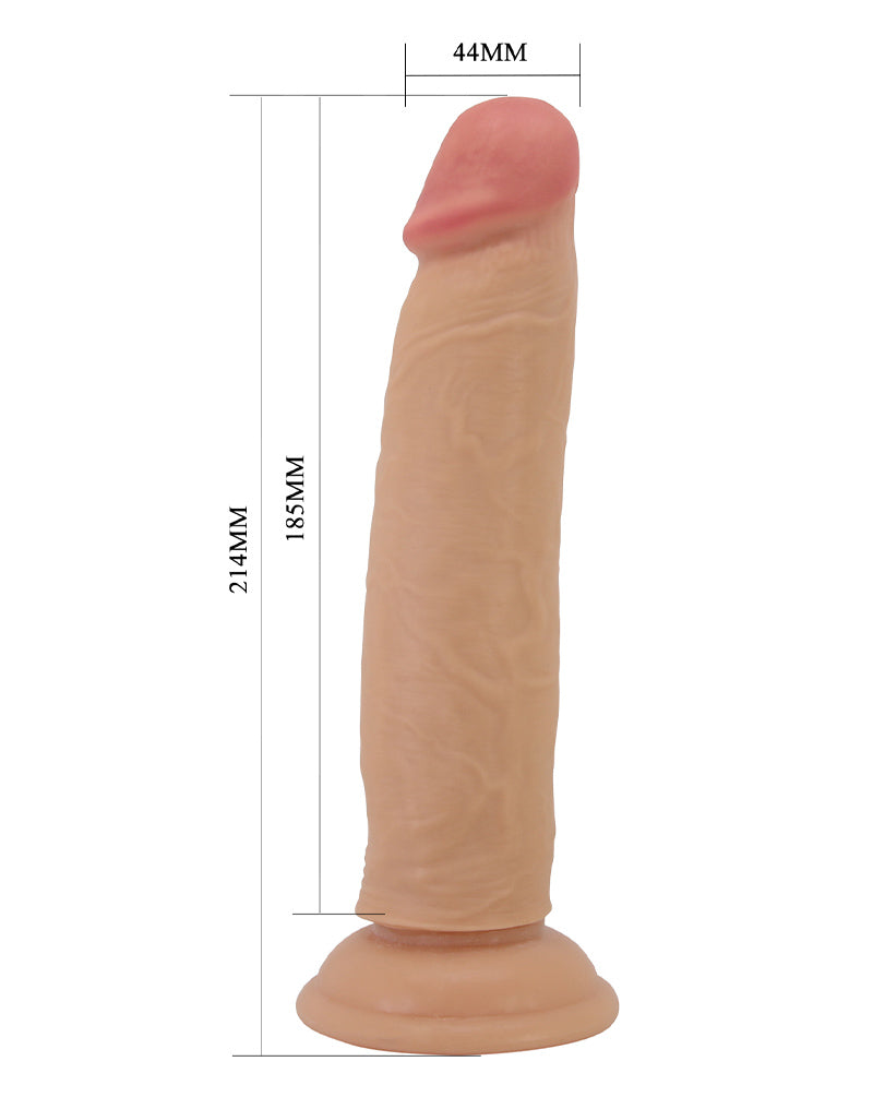 Pretty Love - Keon - Gode réaliste Sliding Skin - 21,4 cm - Teint clair - Erotiekvoordeel.nl