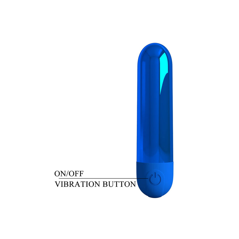 Pretty Love - Kiwi - Vibrador bala - Azul-Erotiekvoordeel.nl