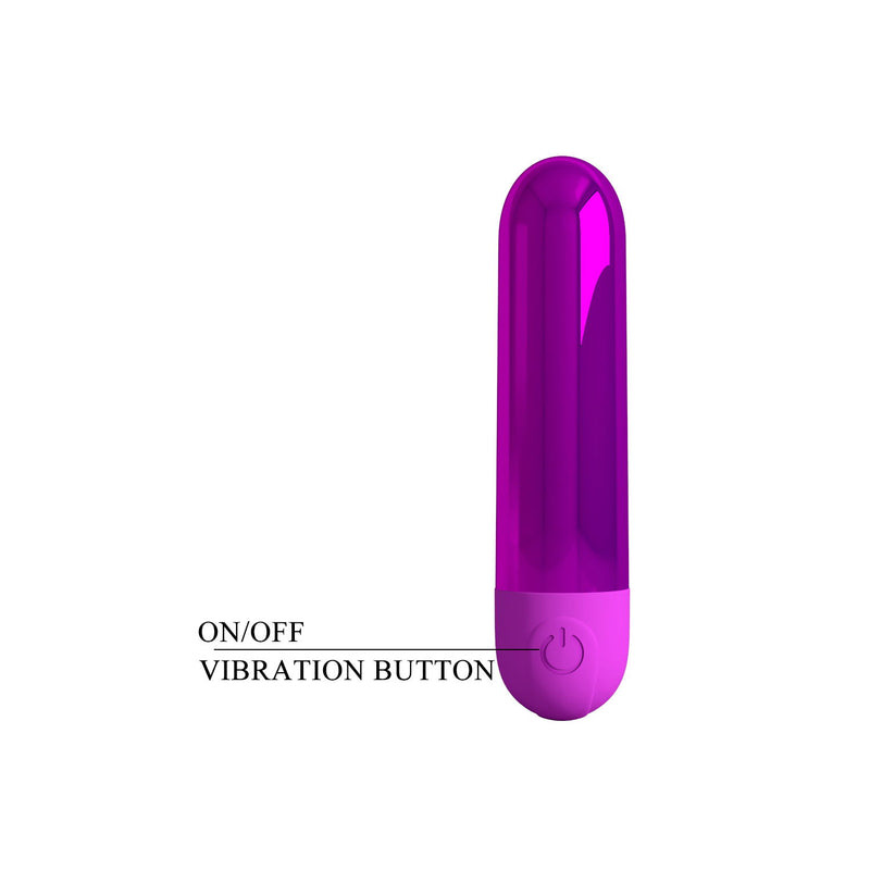 Pretty Love - Kiwi - Vibrador bala - Morado-Erotiekvoordeel.nl