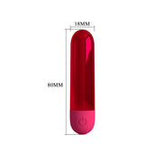 Pretty Love - Kiwi - Bullet-Vibrator - Rot - Erotiekvoordeel.nl