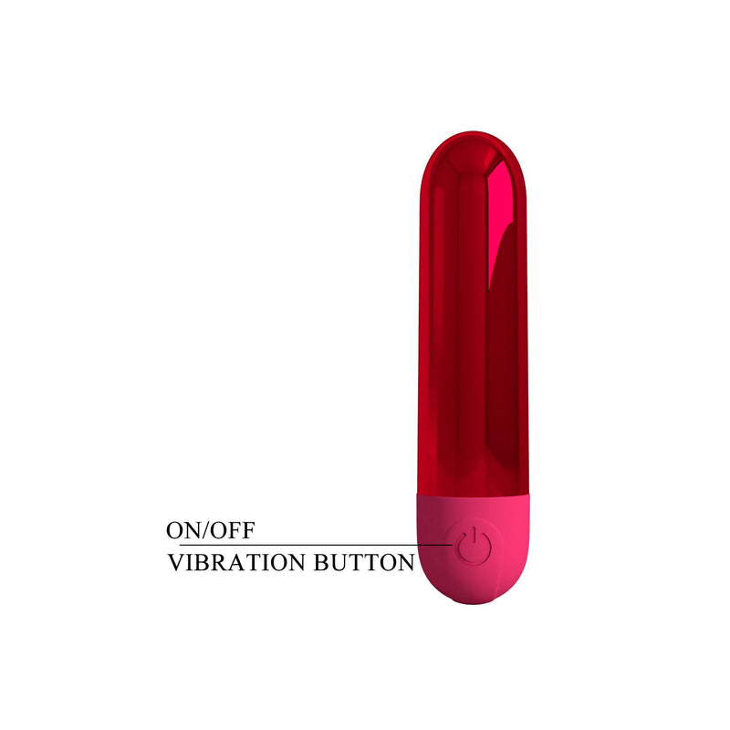 Pretty Love - Kiwi - Bullet-Vibrator - Rot - Erotiekvoordeel.nl