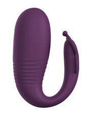 Pretty Love - Klay - Vibromasseur œuf pulsant - Contrôle via application - Violet-Erotiekvoordeel.nl