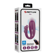 Pretty Love - Klay - Vibromasseur œuf pulsant - Contrôle via application - Violet-Erotiekvoordeel.nl