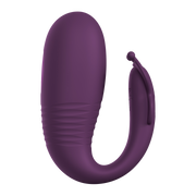 Pretty Love - Klay - Vibromasseur œuf à pulsations - Contrôle via application - Violet-Erotiekvoordeel.nl