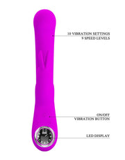 Pretty Love - Lamar - Rabbit Vibrator - Met LCD Display - Dieproze-Erotiekvoordeel.nl