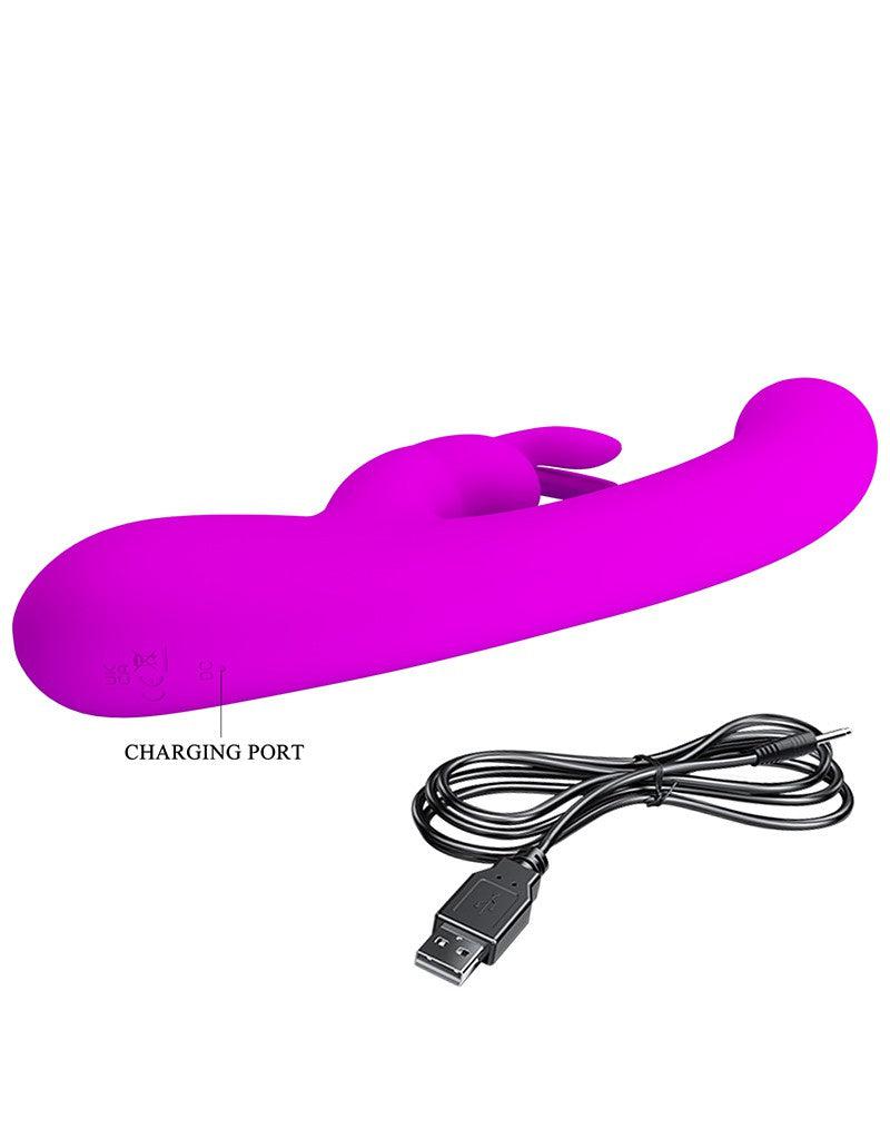 Pretty Love - Lamar - Rabbit Vibrator - Met LCD Display - Dieproze-Erotiekvoordeel.nl