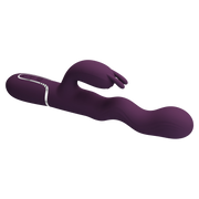 Pretty Love - Laurens - Vibratore Rabbit con Climax Button - Viola - Erotiekvoordeel.nl