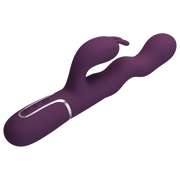 Pretty Love - Laurens - Vibratore Rabbit con Climax Button - Viola-Erotiekvoordeel.nl