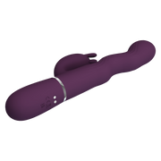 Pretty Love - Laurens - Vibratore Rabbit con Climax Button - Viola-Erotiekvoordeel.nl