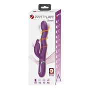 Pretty Love - Laurens - Vibratore Rabbit con Climax Button - Viola-Erotiekvoordeel.nl