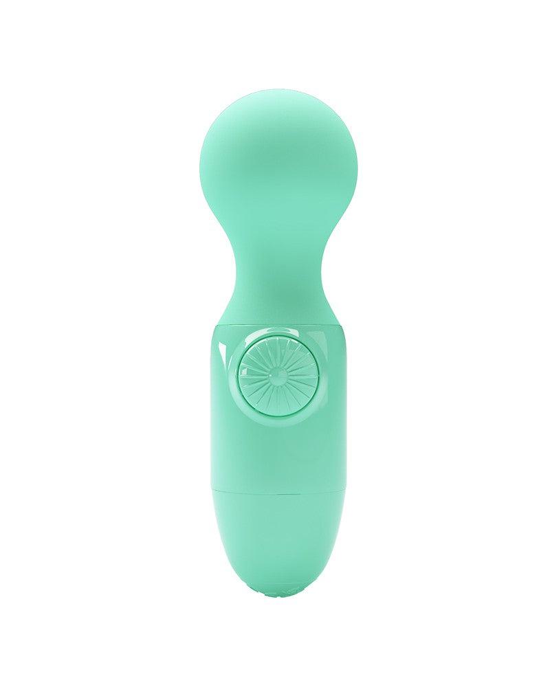 Pretty Love - Little Cute - Mini vibrador de varita - Verde menta - Erotiekvoordeel.nl