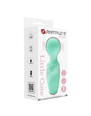 Pretty Love - Little Cute - Mini vibrador de varita - Verde menta - Erotiekvoordeel.nl