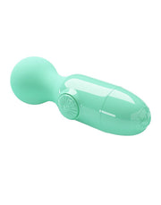 Pretty Love - Little Cute - Mini vibrador de varita - Verde menta - Erotiekvoordeel.nl