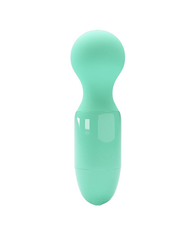 Pretty Love - Little Cute - Mini vibrador de varita - Verde menta - Erotiekvoordeel.nl