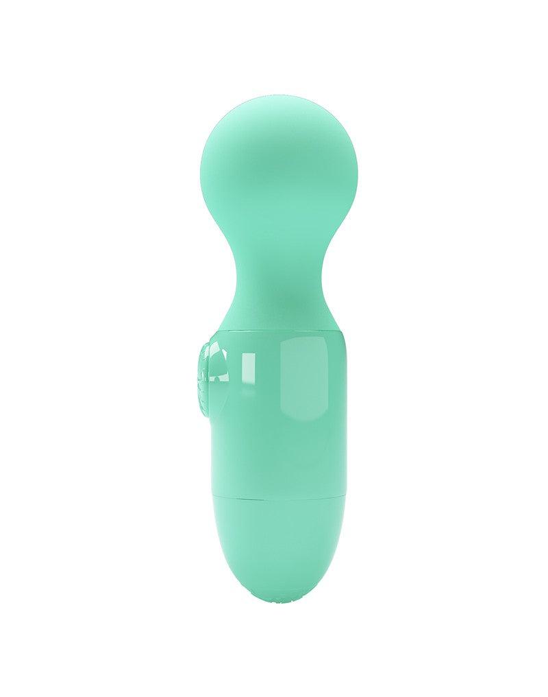 Pretty Love - Little Cute - Mini vibrador de varita - Verde menta - Erotiekvoordeel.nl