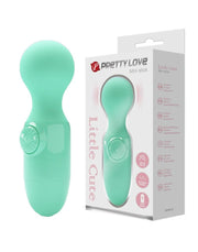 Pretty Love - Little Cute - Mini vibrador de varita - Verde menta - Erotiekvoordeel.nl
