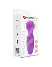 Pretty Love - Little Cute- Mini Wand Vibrator - Paars-Erotiekvoordeel.nl