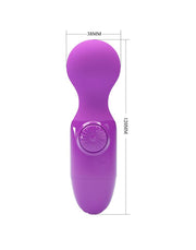 Pretty Love - Little Cute- Mini Wand Vibrator - Paars-Erotiekvoordeel.nl
