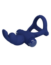 Pretty Love - Luchito - Rabbit Cockring - Dark Blue -Erotiekvoordeel.nl