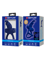 Pretty Love - Luchito - Rabbit Cockring - Dark Blue-Erotiekvoordeel. nl