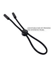 Pretty Love - Magic Lasso - Anillo para el pene con cordón - Negro-Erotiekvoordeel.nl