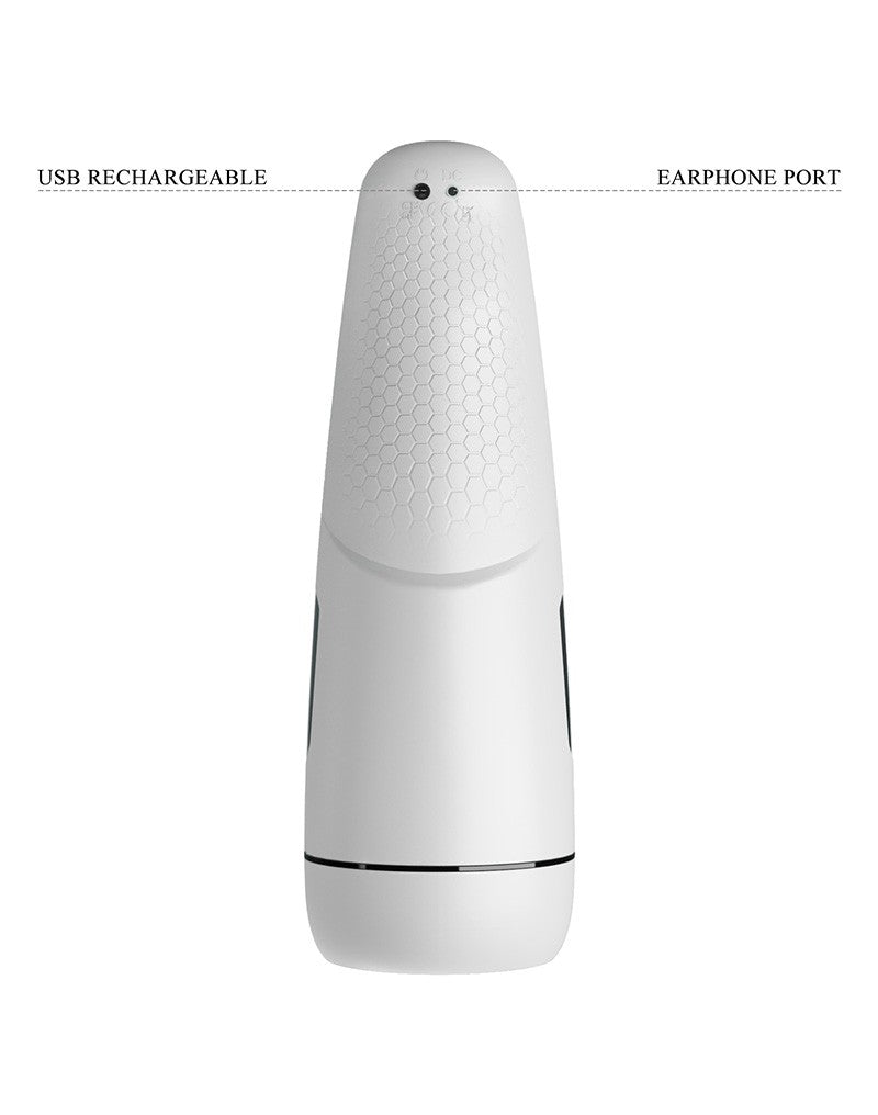 Pretty Love - Marissa - Automatisch Vibrerende Masturbator - Met Verwarmings Lik en Kreunfuncties-Erotiekvoordeel.nl