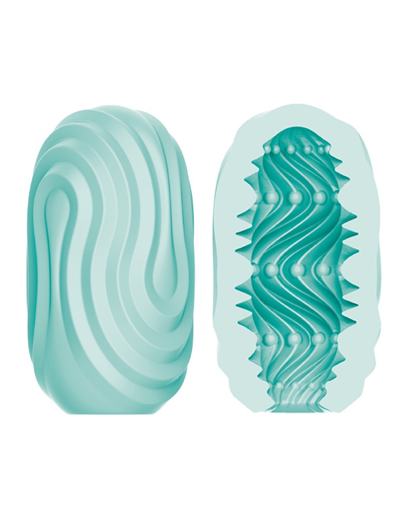 Pretty Love - Uovo masturbatore - Twist Angel - Azzurro-Erotiekvoordeel.nl
